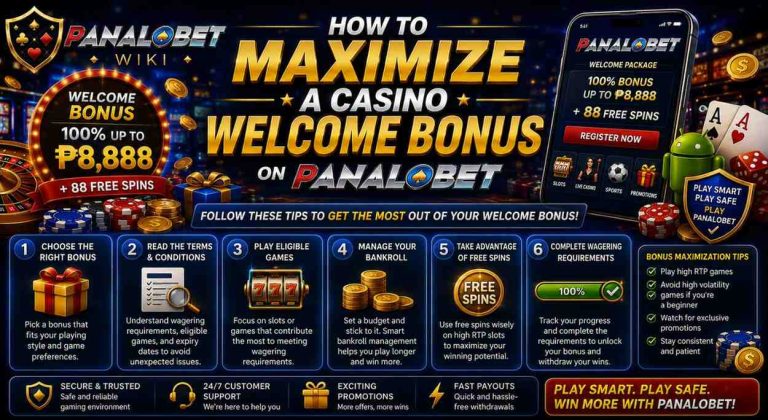 How to Maximize a Casino Welcome Bonus on Panalobet