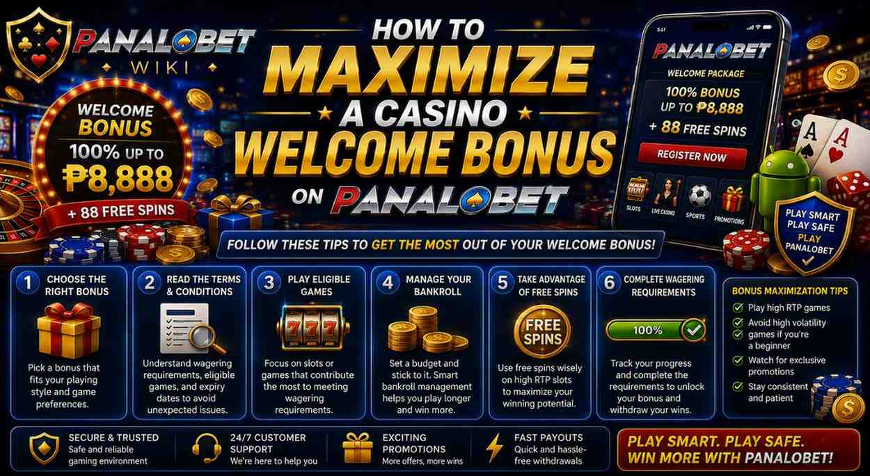How to Maximize a Casino Welcome Bonus on Panalobet