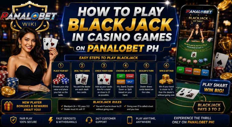 How to Play Blackjack in Casino Games on Panalobet PH