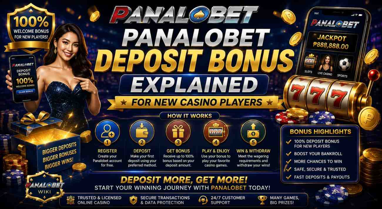 Panalobet Deposit Bonus Explained for New Casino Players