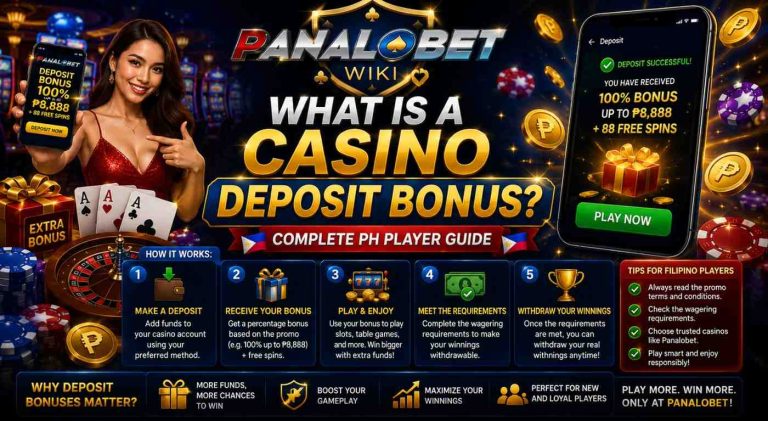 What Is a Casino Deposit Bonus? Complete PH Player Guide