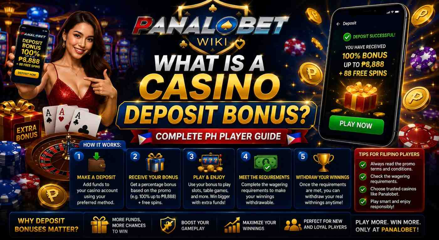What Is a Casino Deposit Bonus? Complete PH Player Guide