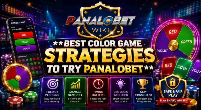 Best Color Game Strategies to Try Panalobet
