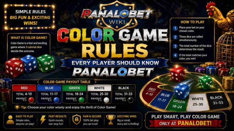 Color Game Rules Every Player Should Know Panalobet
